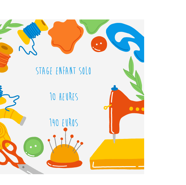 Stage enfant individuel : 10 heures